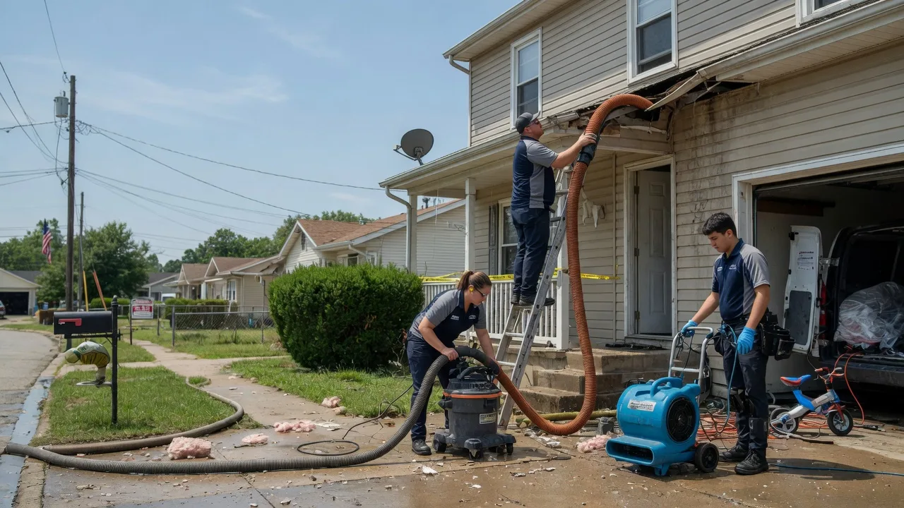 Water Damage Restoration in Viola, IL near me